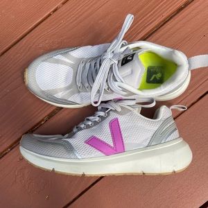 Anthropologie Veja Condor Sneakers Light Grey Size 7